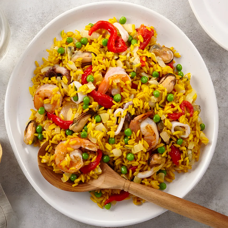 Seafood Rice with Chorizo