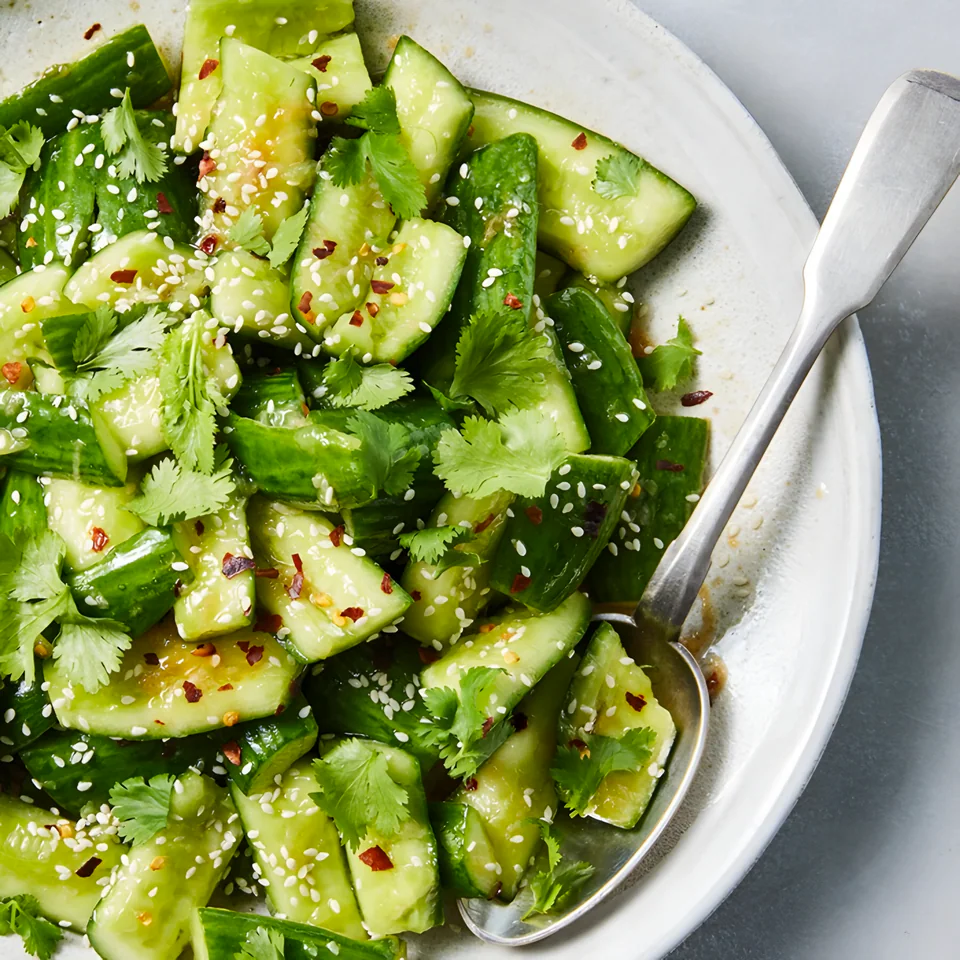 Sesame Cucumber Salad