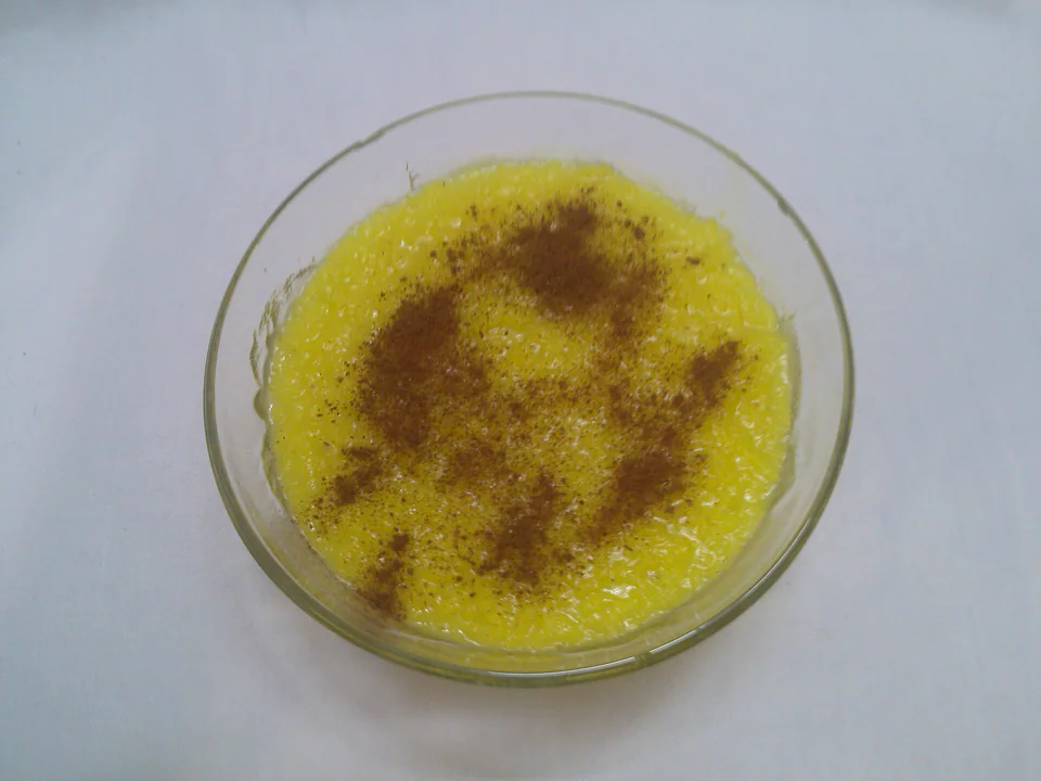 Sholeh Zard (Persian Saffron Rice Pudding)