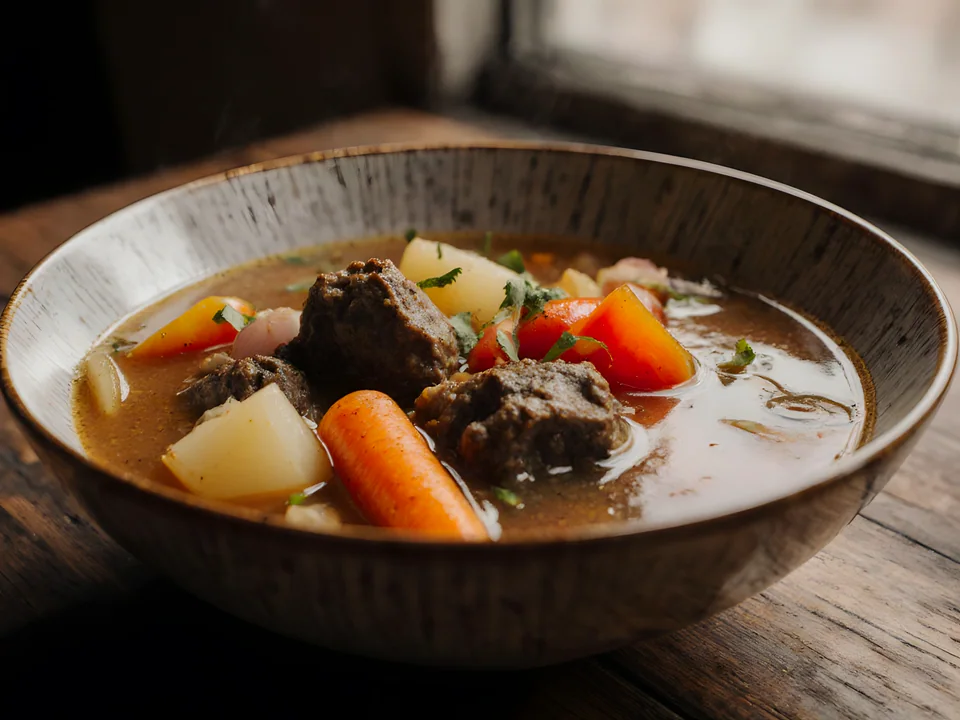 Shurpa (Uzbek Lamb Soup)