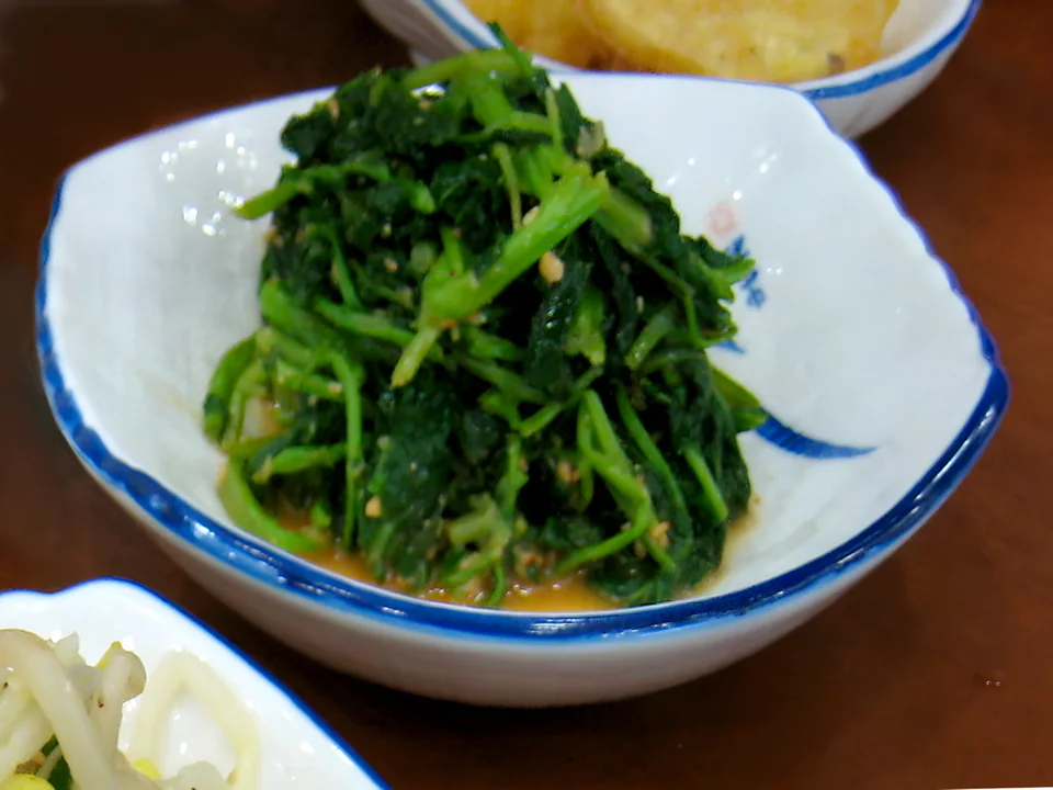 Sigeumchi Namul (Korean Spinach Side)
