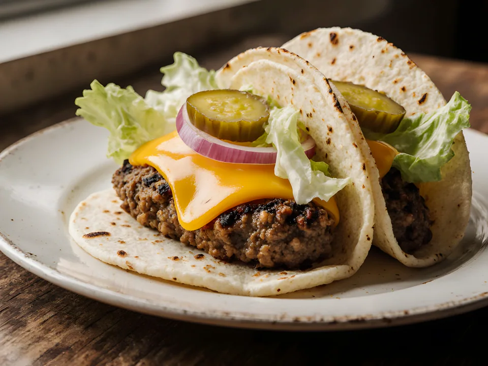 Smash Burger Tacos