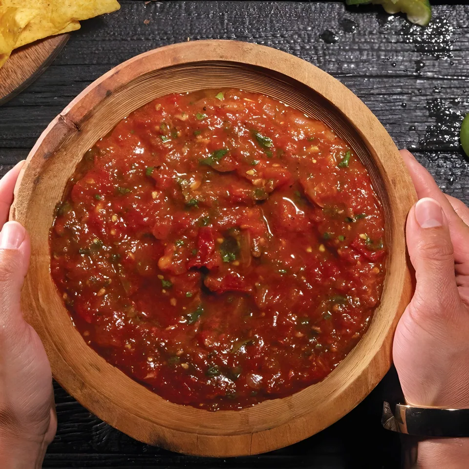 Smoky Tomato Pepper Salsa