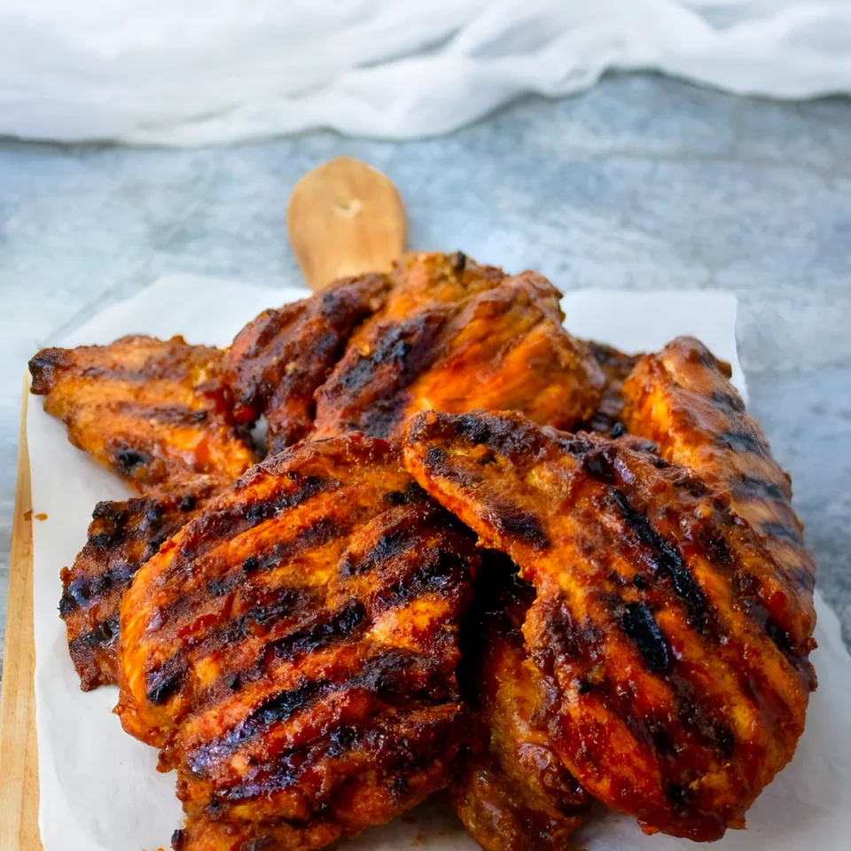 Spiced Smoky Barbecued Chicken