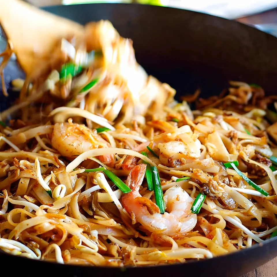 Spicy Thai Shrimp Noodles