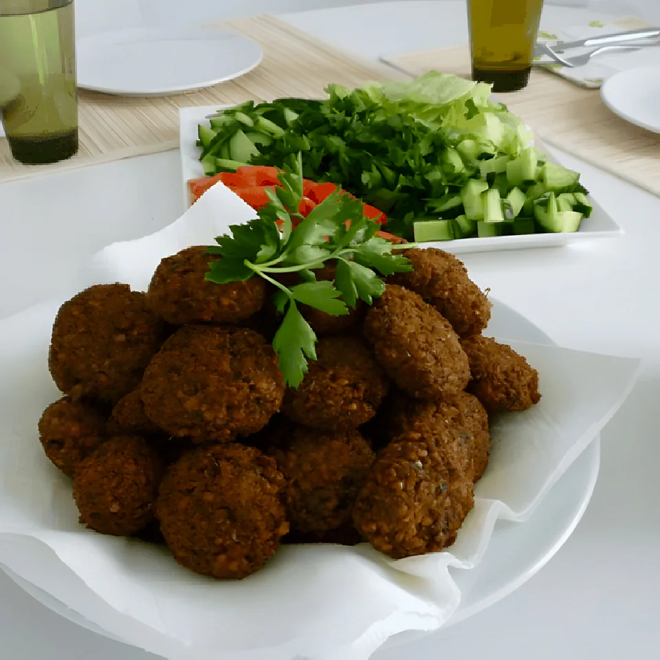 Egyptian Fava Bean Falafel (Tamiya)