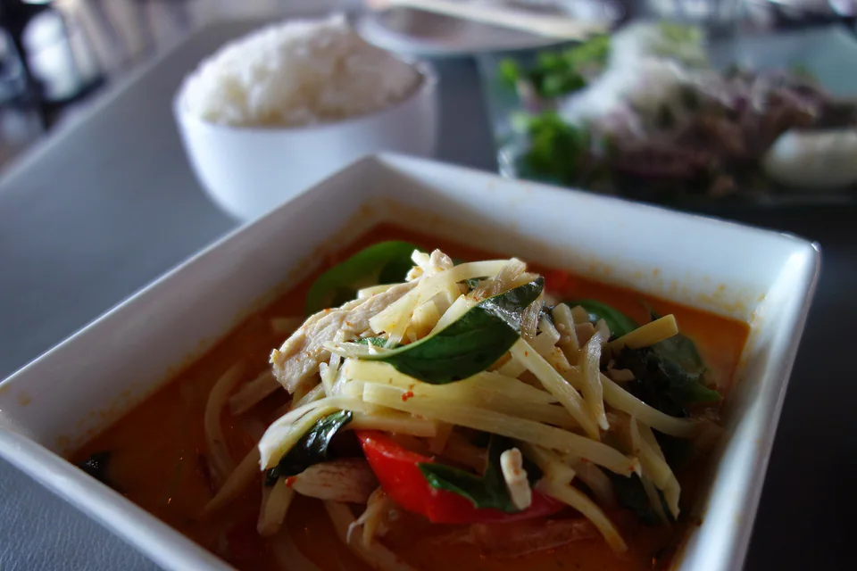 Thai Red Curry with Chicken