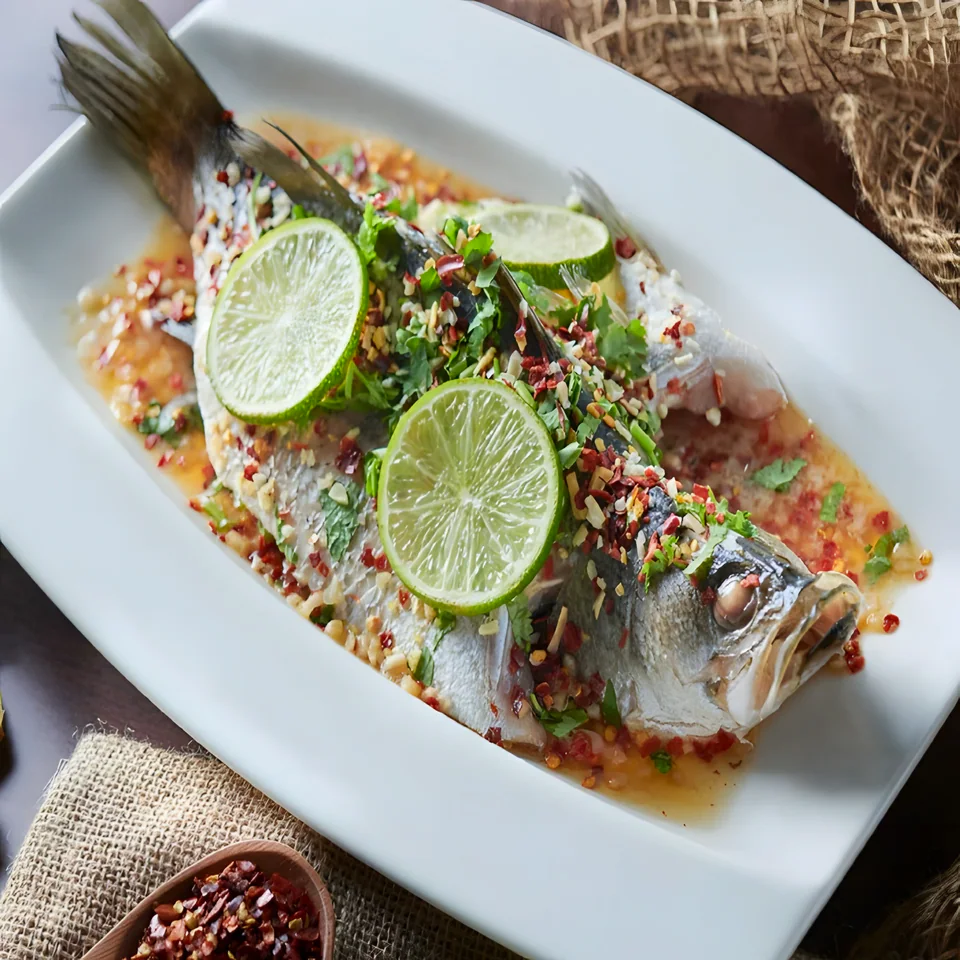 Thai-Style Steamed Fish