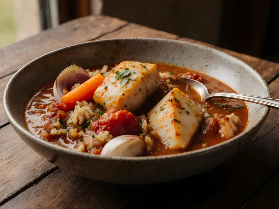 Thiou (Senegalese Fish and Vegetable Stew)