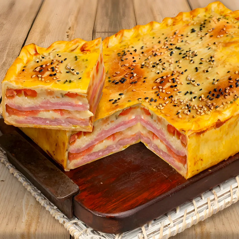 Ham and Cheese Pie (Torta de Fiambre)