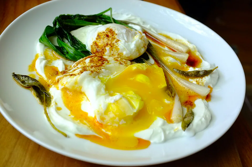 Turkish Eggs (Cilbir)