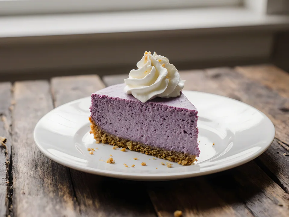 Ube Cheesecake
