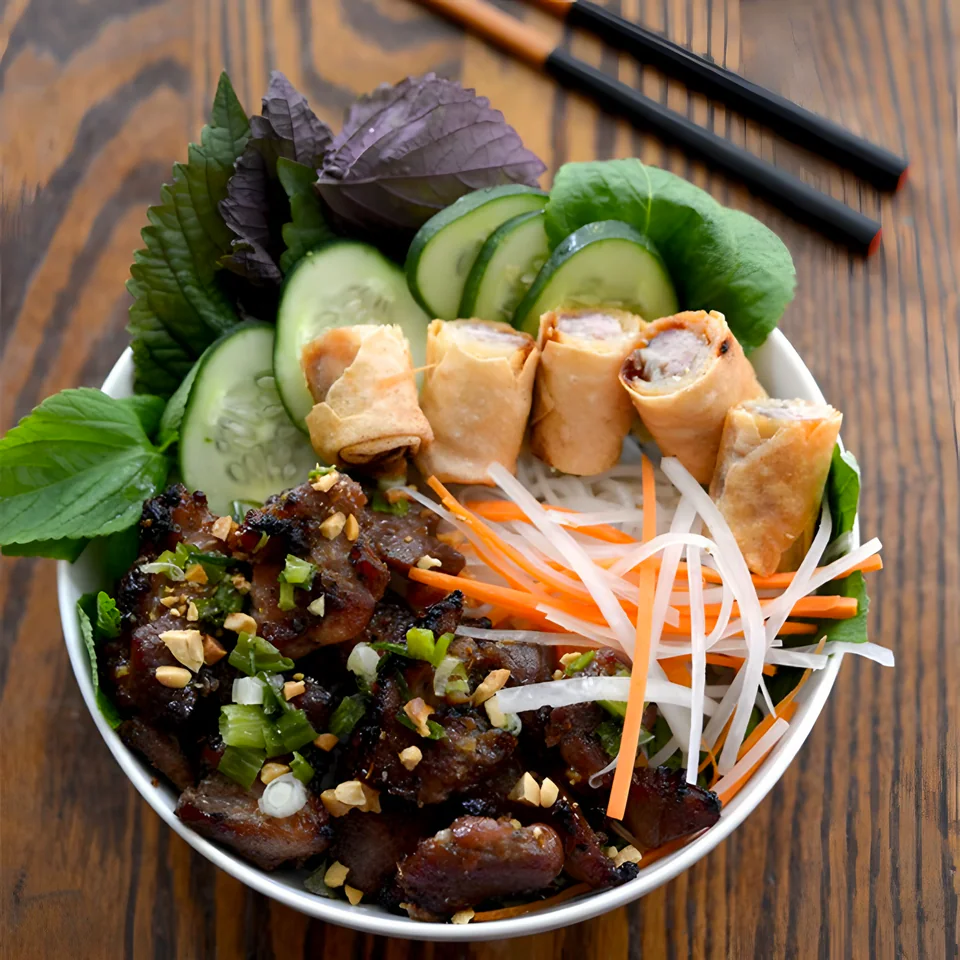 Vietnamese Grilled Pork (Bun Thit Nuong)