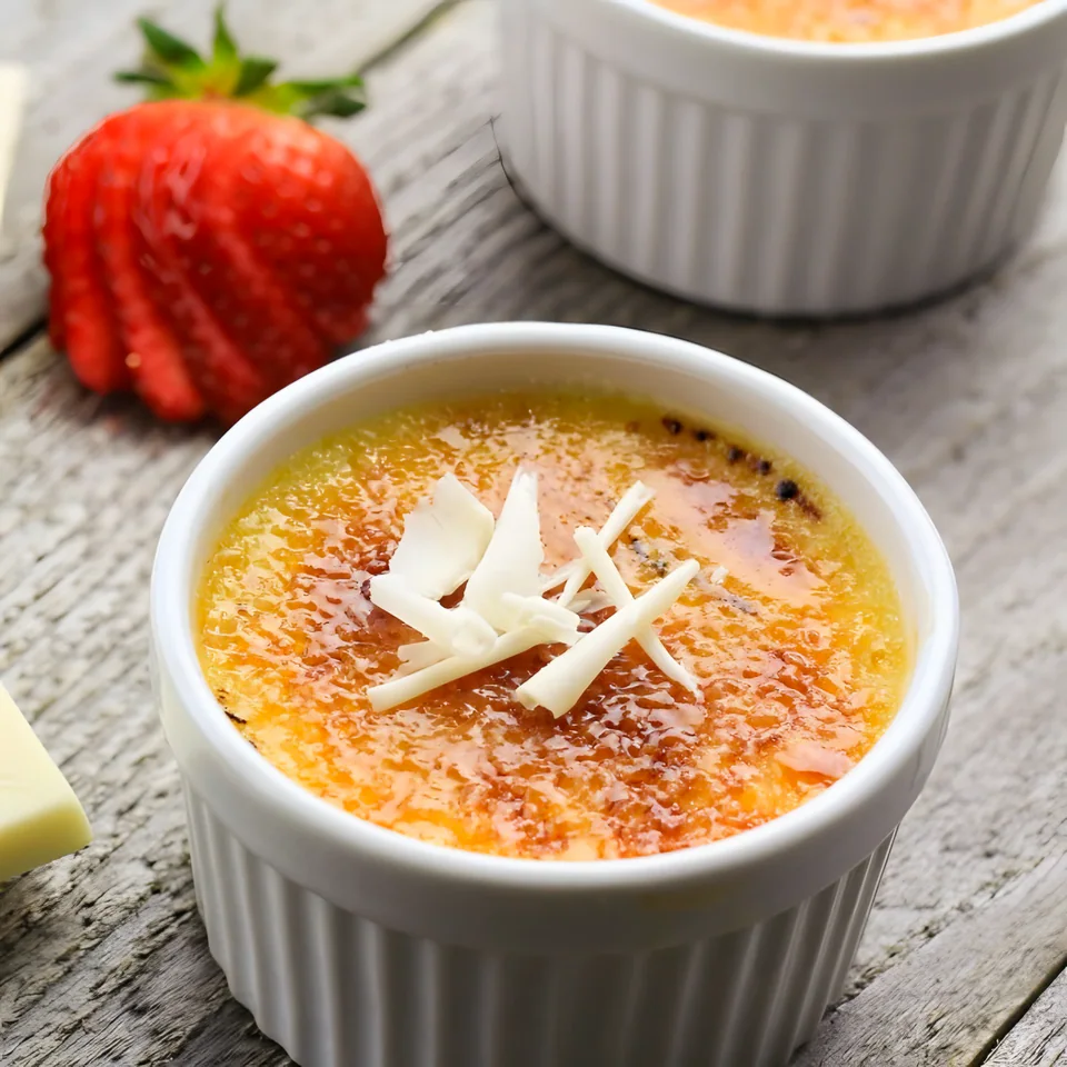 White Chocolate Creme Brulee